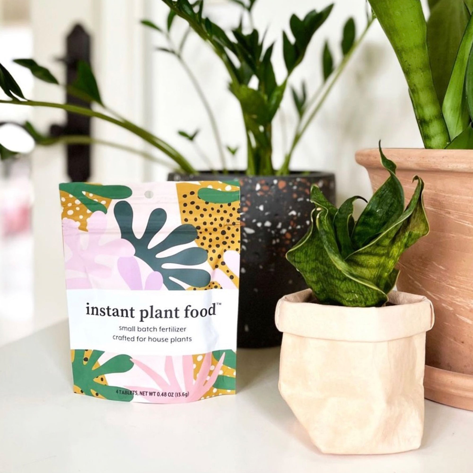 (2) Instant Plant Food 4-Tablet Pouch Bundle