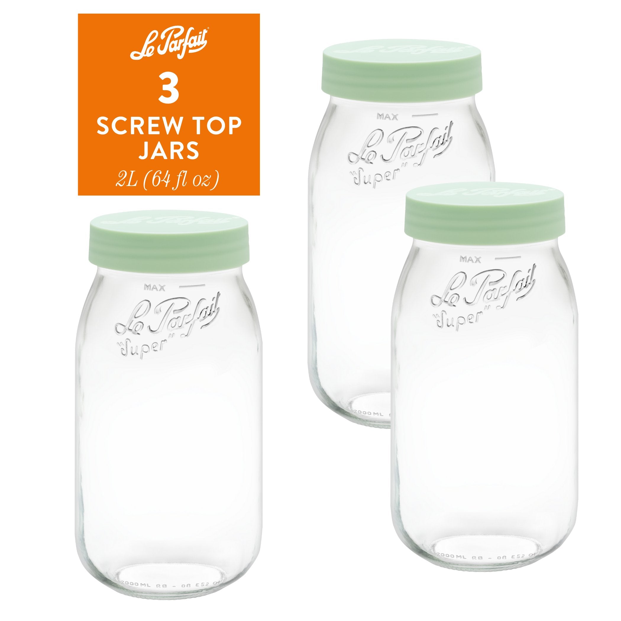 Le Parfait Screw Top Jars