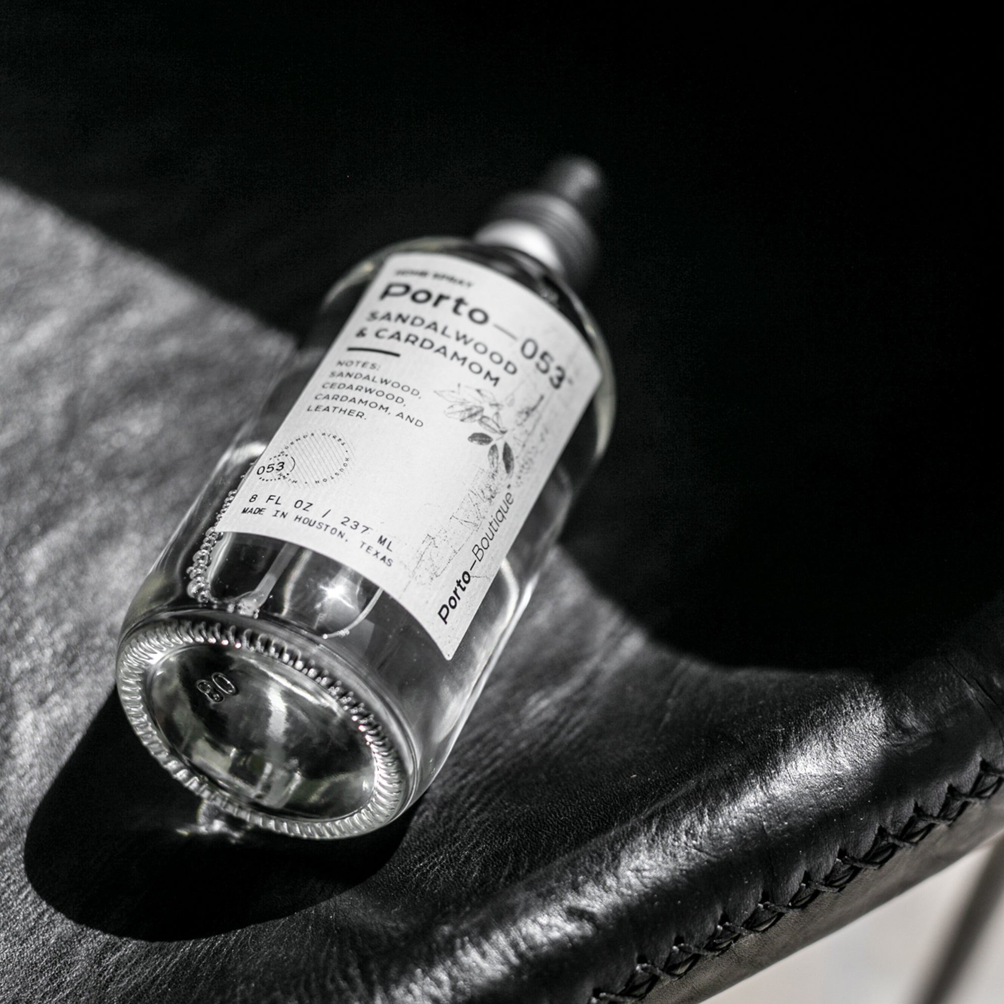 Porto-053 Room Spray – Linen & Fabric Freshener – High Fragrance Concentration – Vegan & Handmade in USA – 4 oz