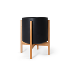 Solid Goods Ceramic Cylinder– With or Without Mahogany Stand