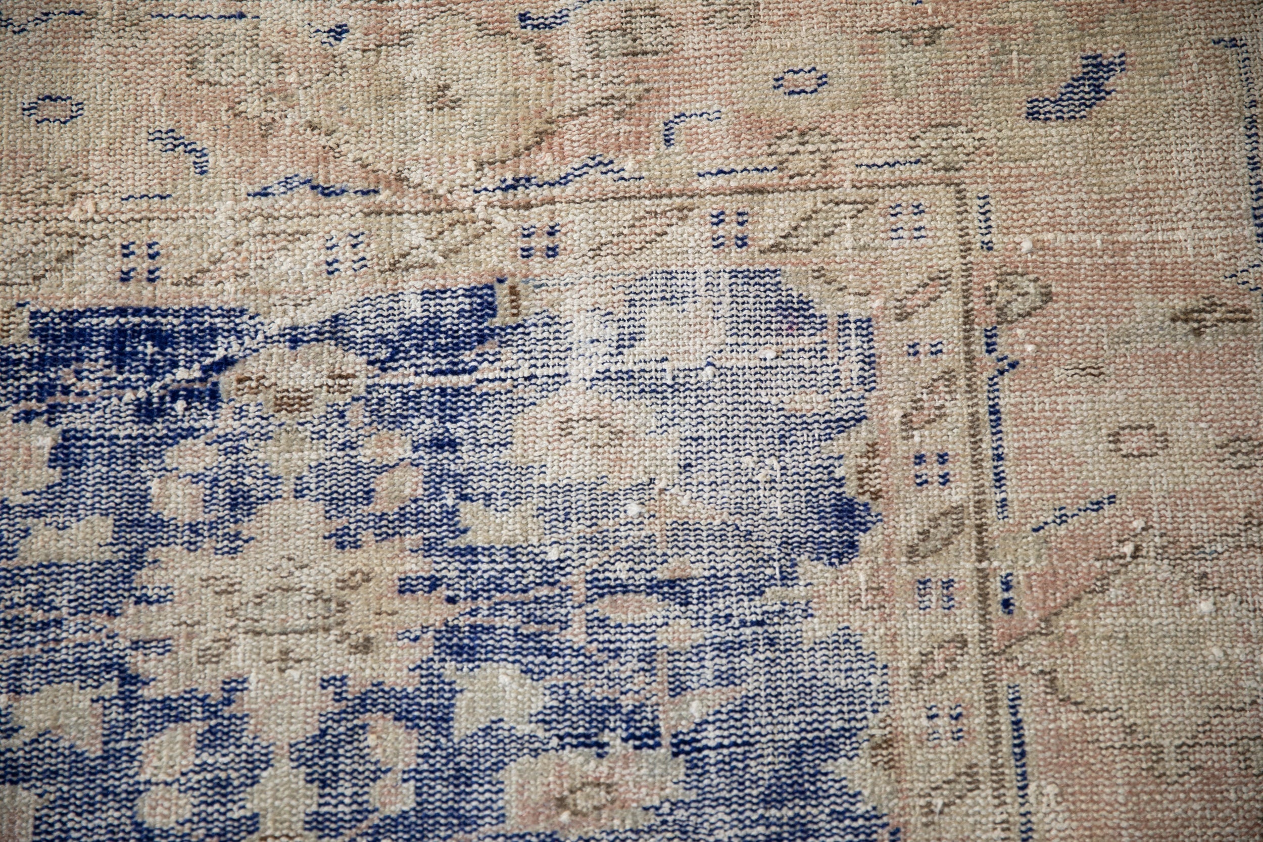 6.5x8.5 Vintage Distressed Oushak Carpet
