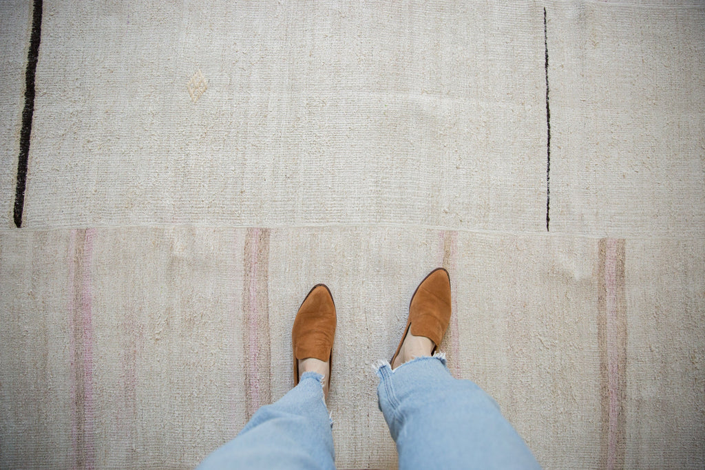 5.5x9.5 Vintage Hemp Kilim Carpet