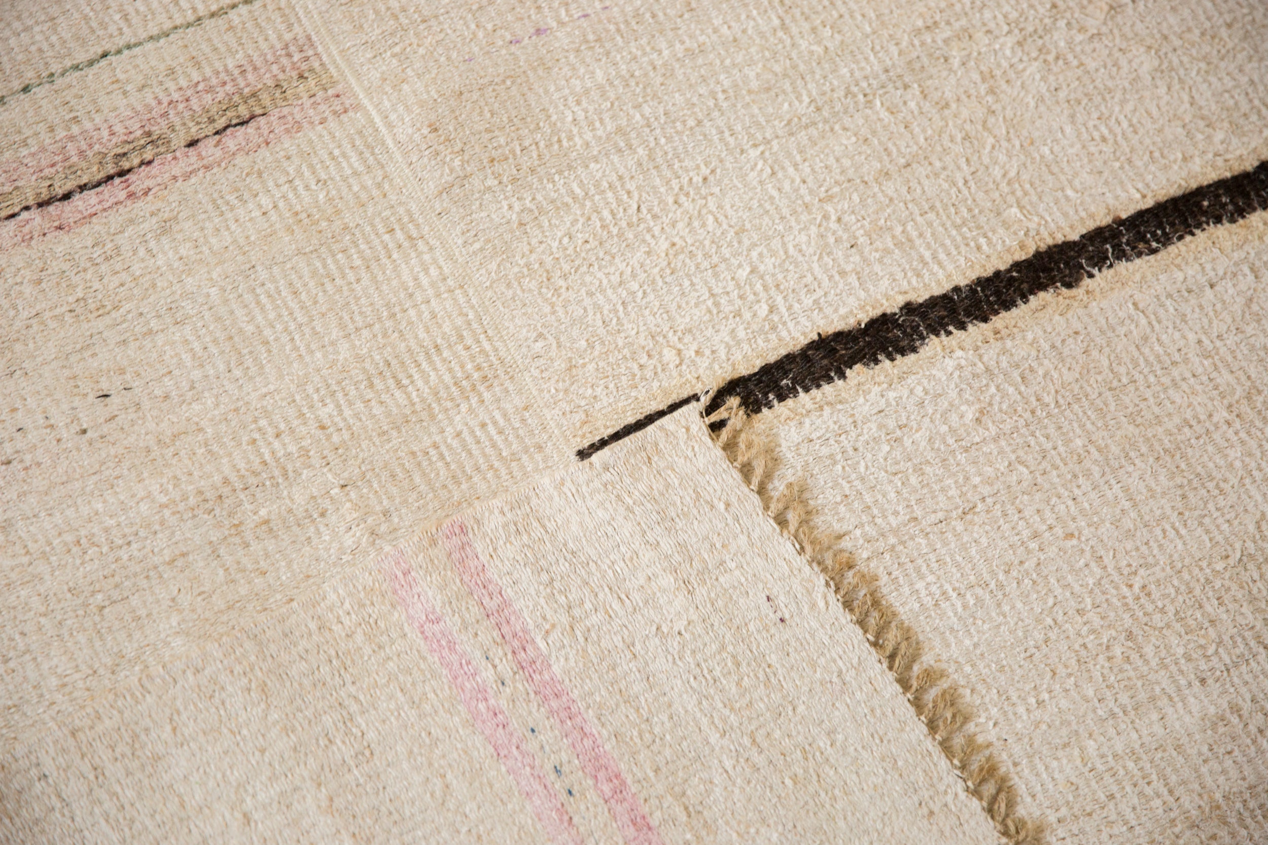 5.5x9.5 Vintage Hemp Kilim Carpet