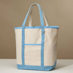 Large Classic Canvas Boat Tote