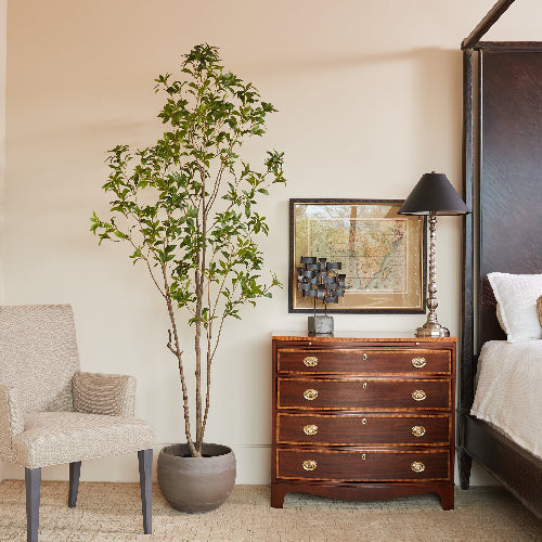 7' Artificial Laurel Tree