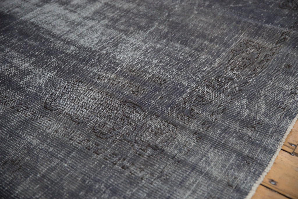 7.5x10.5 Vintage Distressed Overdyed Oushak Carpet