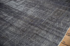 7.5x10.5 Vintage Distressed Overdyed Oushak Carpet