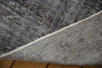 7.5x10.5 Vintage Distressed Overdyed Oushak Carpet