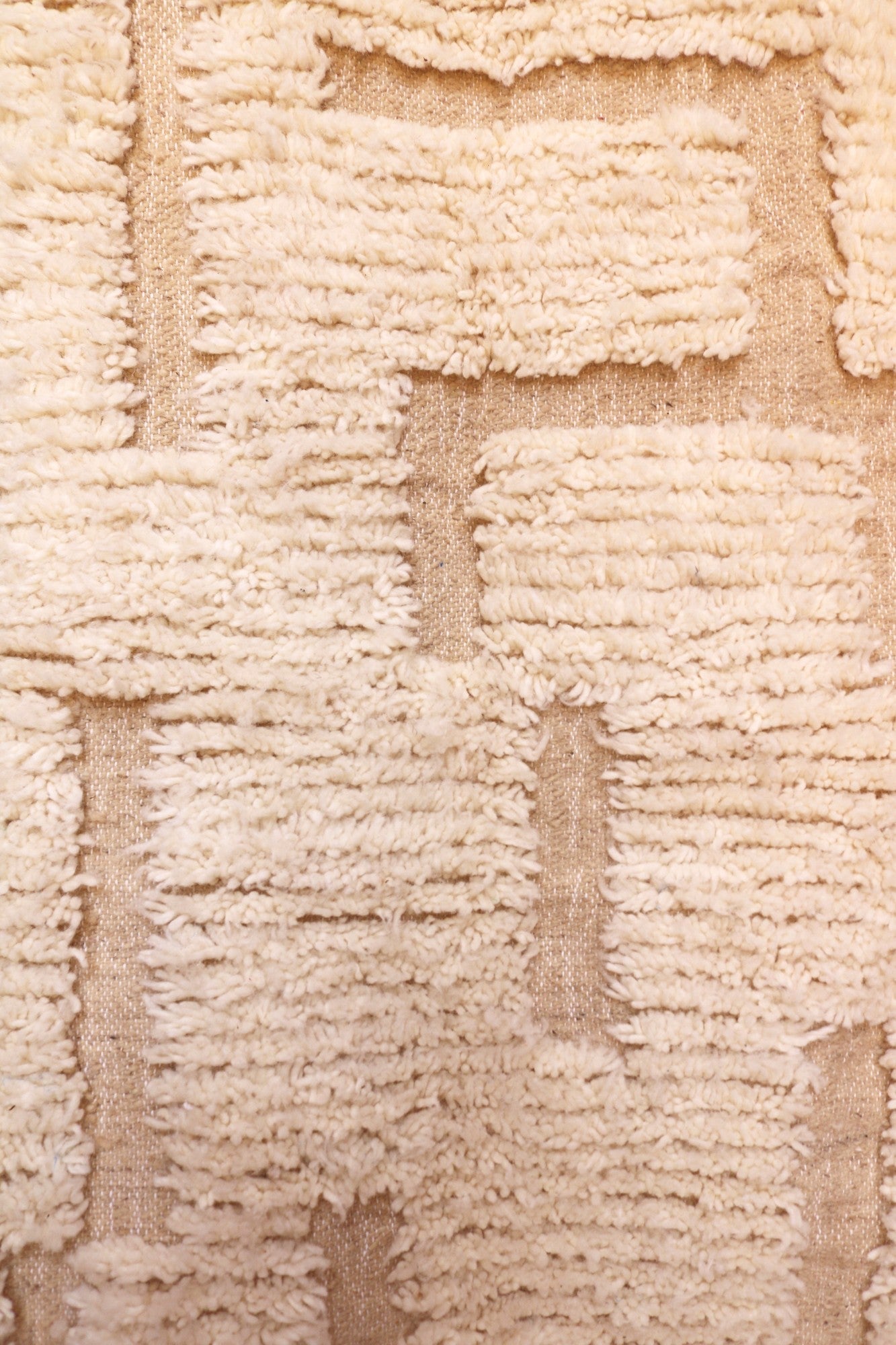 Ayla Berber Moroccan Rug – Handwoven Cream Wool Area Rug