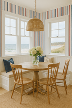 Nantucket Stripe Wallpaper