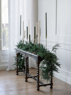 9' Faux Cedar Garland Evergreen