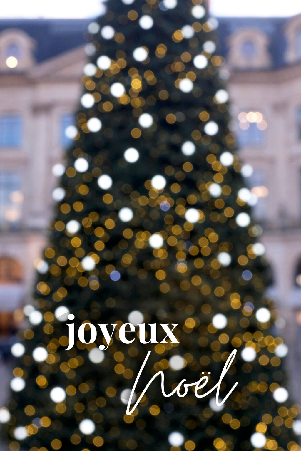 Holiday Paris Notecard Mixed Set