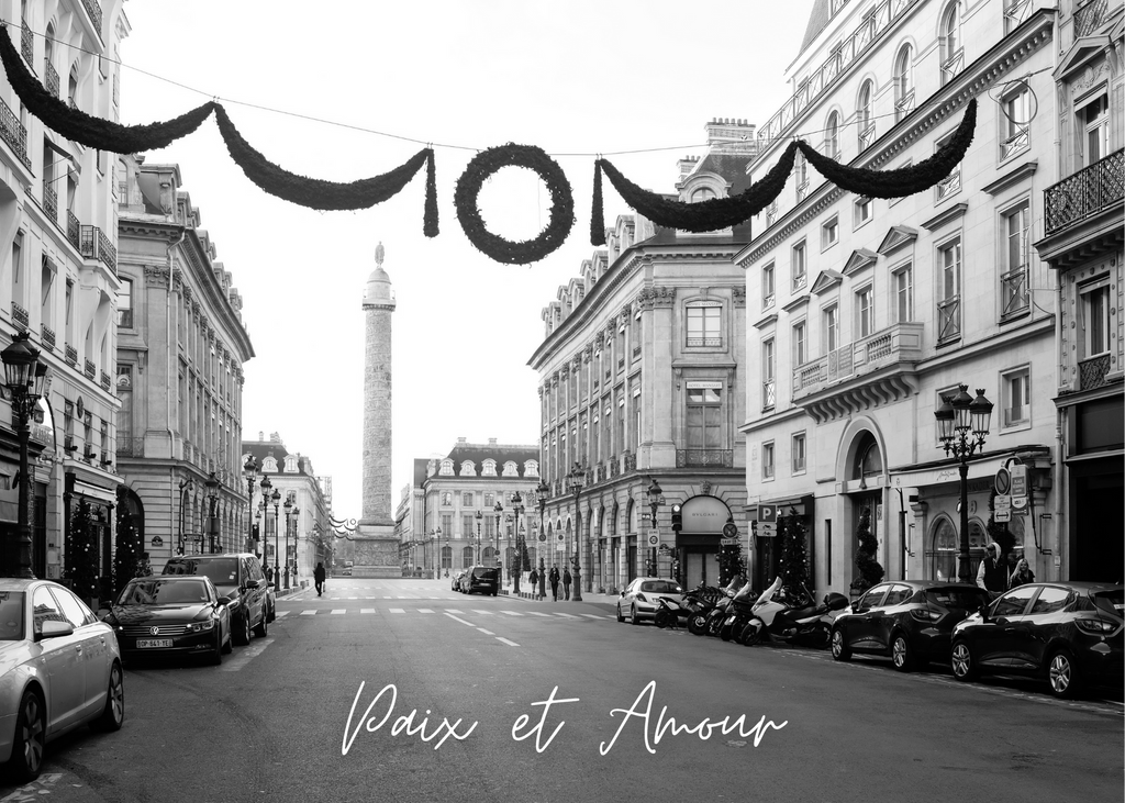 Holiday Paris Notecard Mixed Set