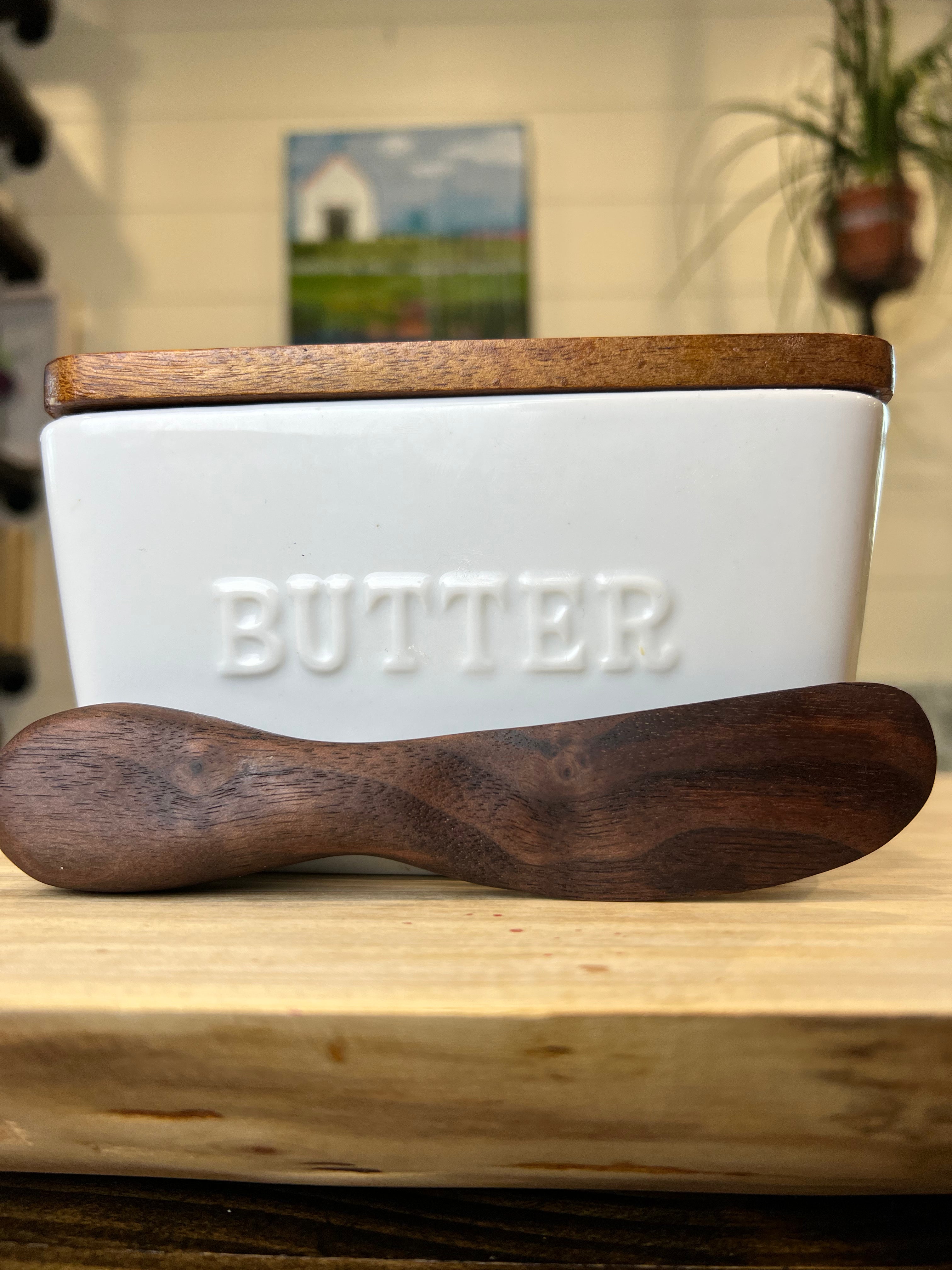 Solid Walnut - Butter Knife