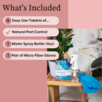 The Houseplant DEFENSE Bundle (Natural Pest Control + Gloves + Spray Bottle)