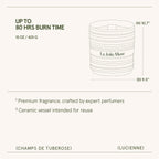 Lucienne - Champs de Tuberose Candle