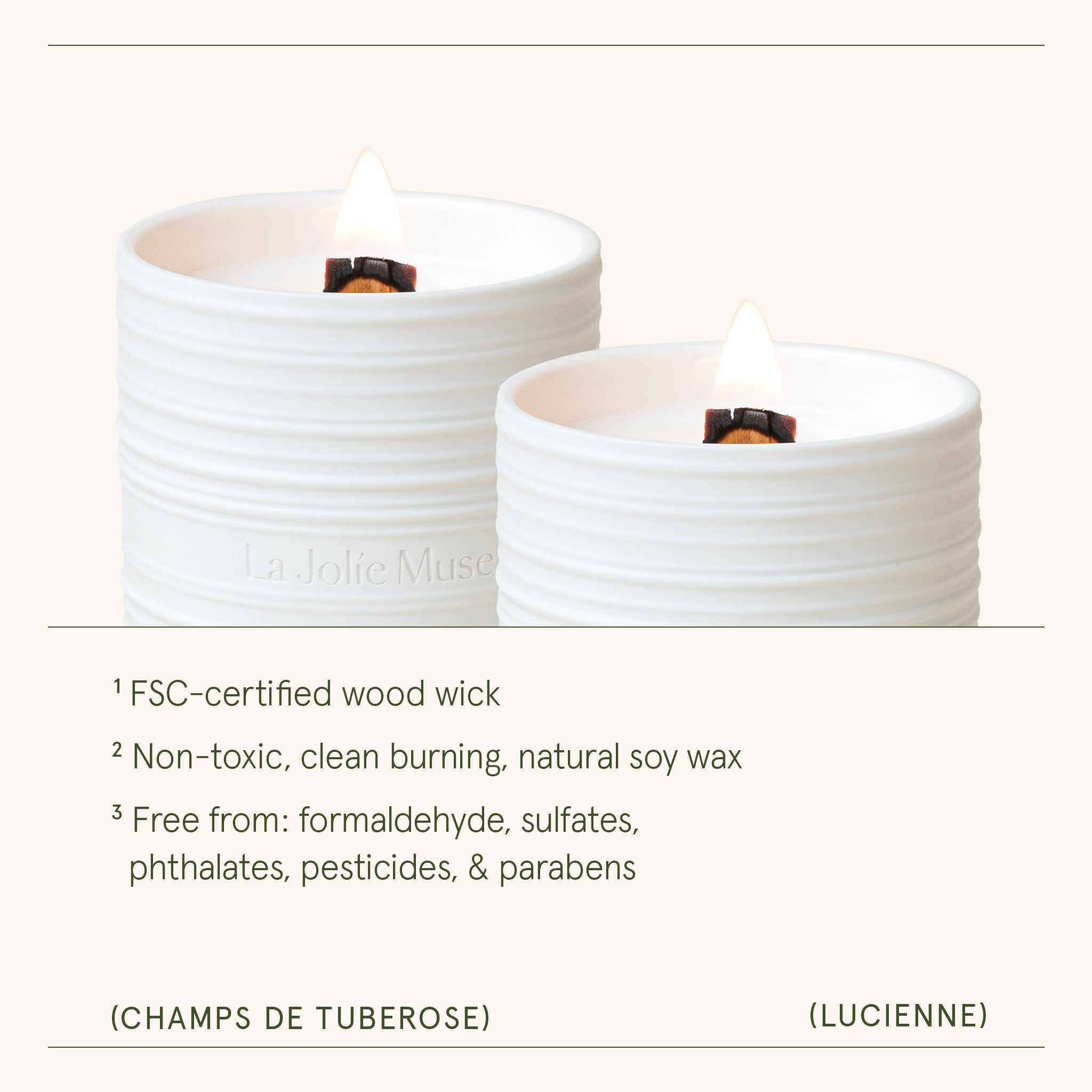 Lucienne - Champs de Tuberose Candle