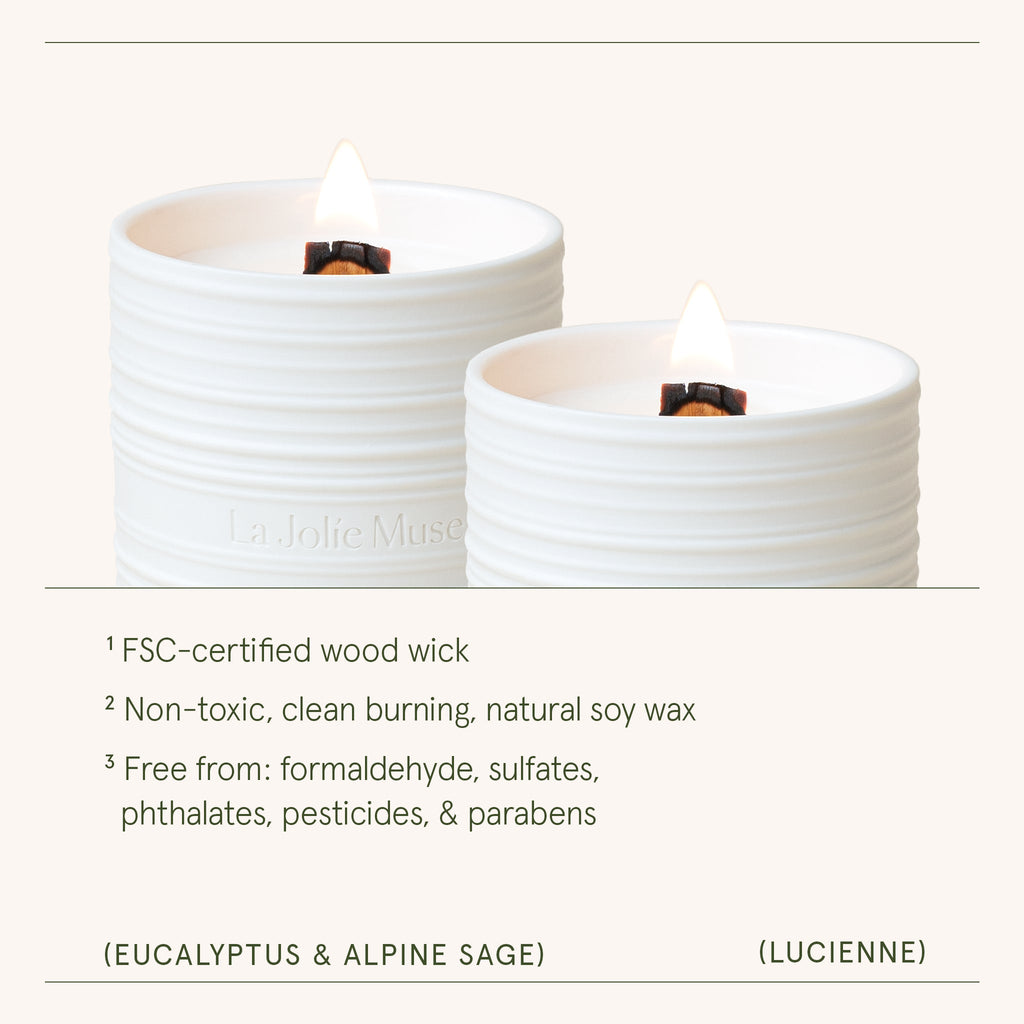 Lucienne - Eucalyptus & Alpine Sage Candle