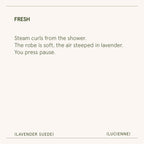 Lucienne - Lavender Suede Candle