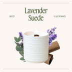 Lucienne - Lavender Suede Candle