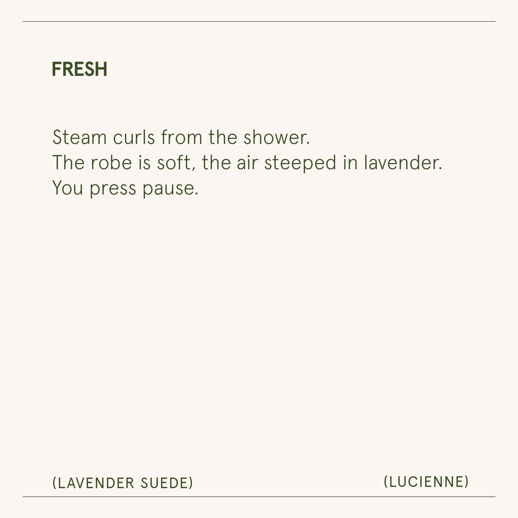 Lucienne - Lavender Suede Candle