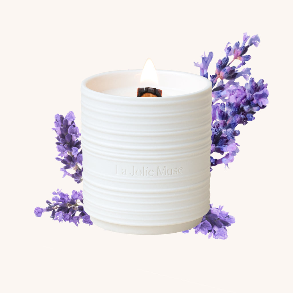 Lucienne - Lavender Suede Candle