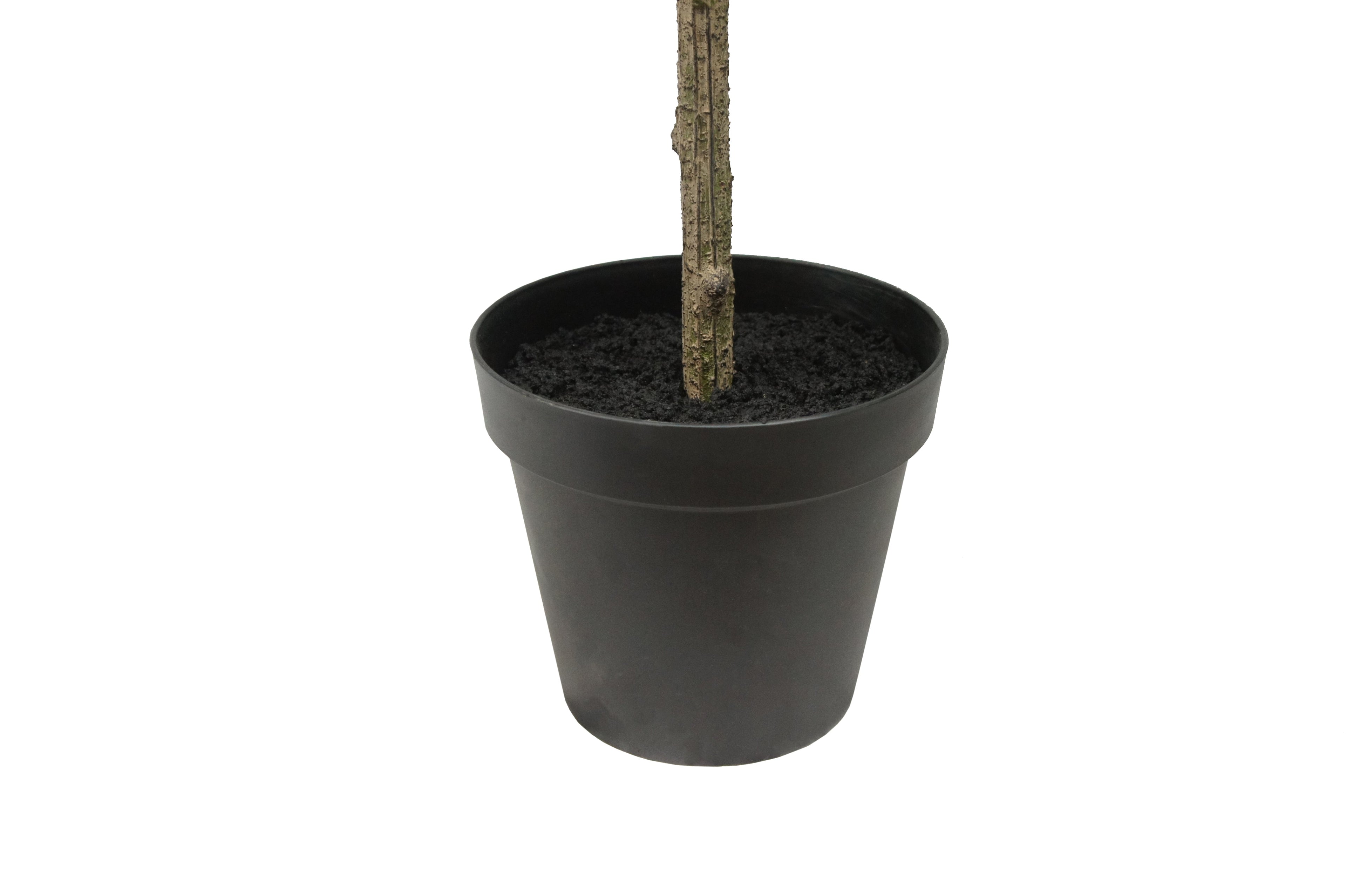 7' Artificial Slim Olive Tree