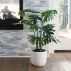 3' Faux Potted Philodendron