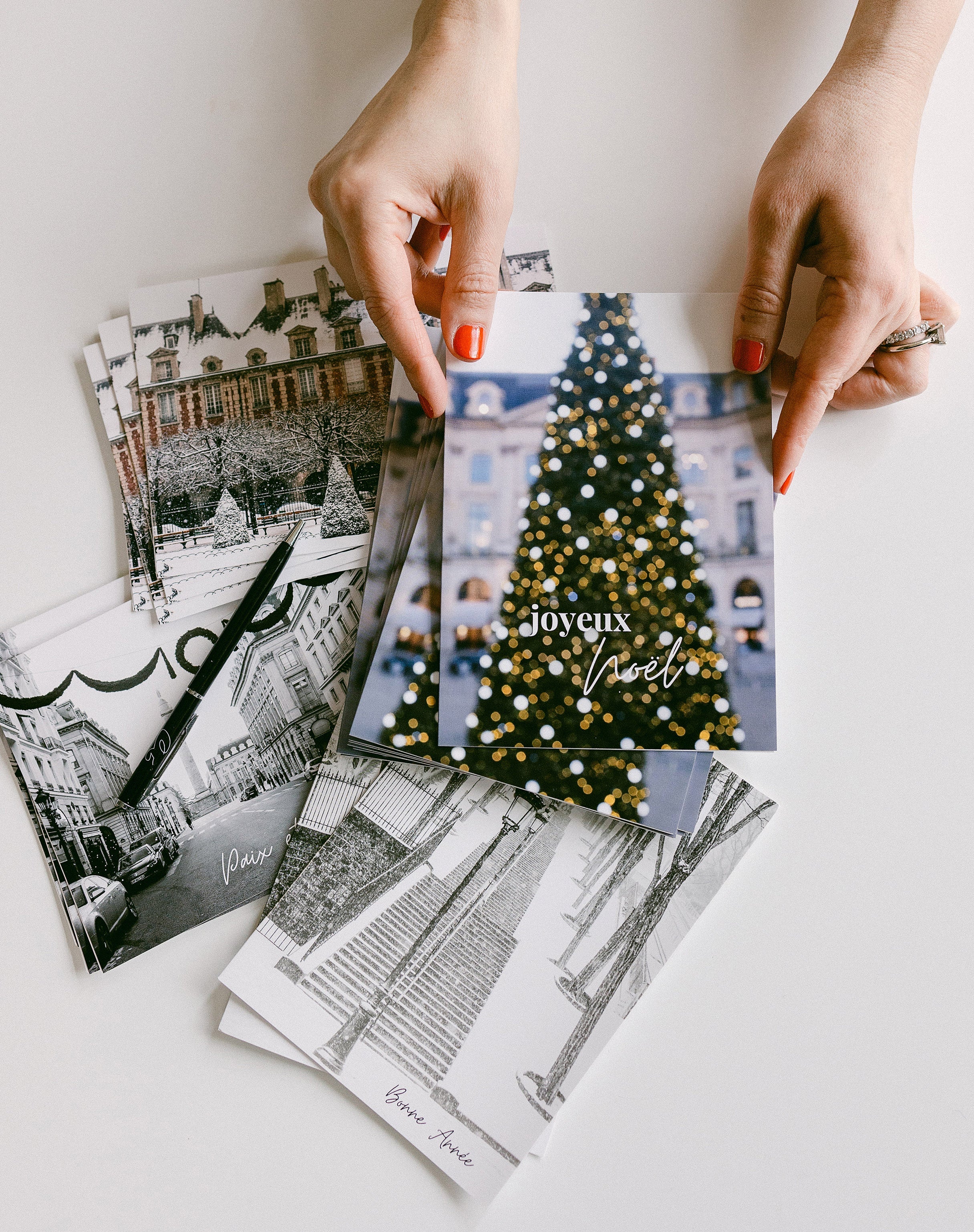 Holiday Paris Notecard Mixed Set