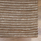 Ambel Tan&Brown Jute Rug