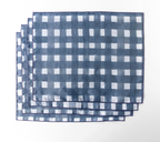 Blue Cross Hatch Placemat