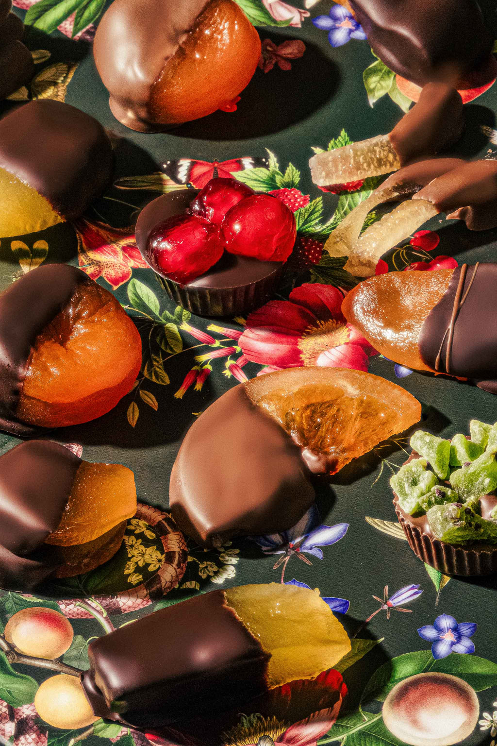 Treasures of the Orchard - Chocolate Fruit Gift Box