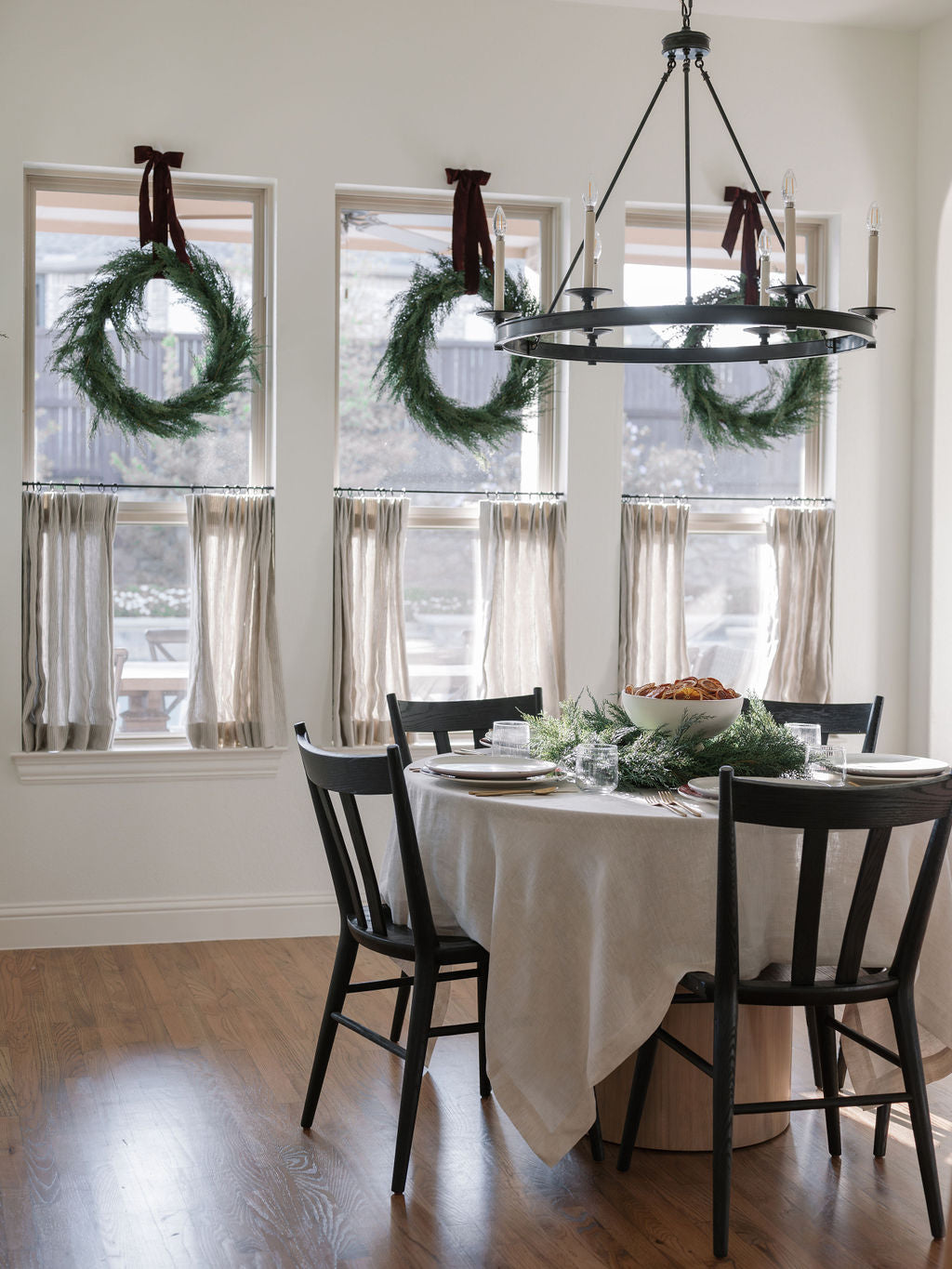 30" Faux Evergreen Cedar Wreath