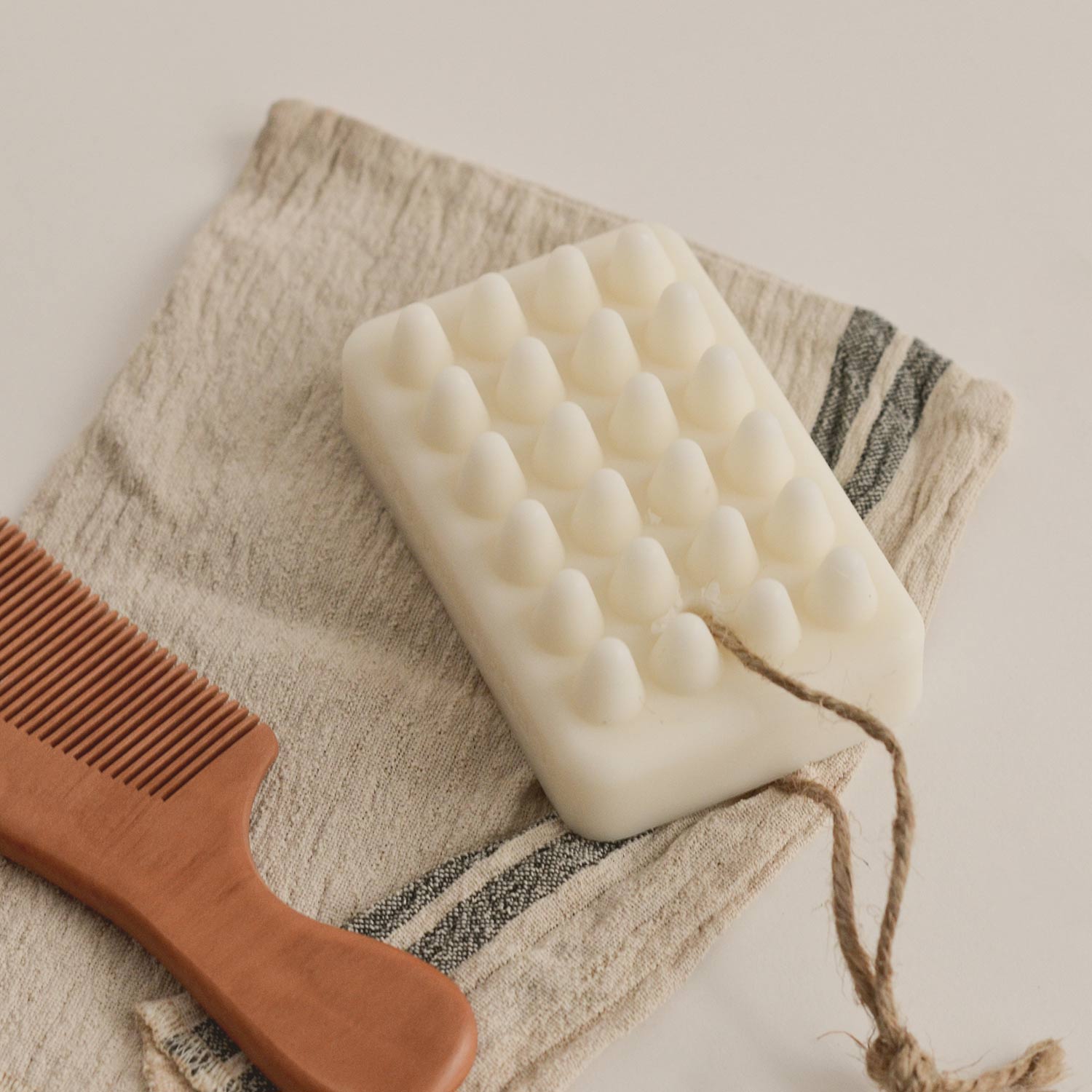 LIMITED Palo Santo Massage Bar Soap – Hand-Wrapped Version