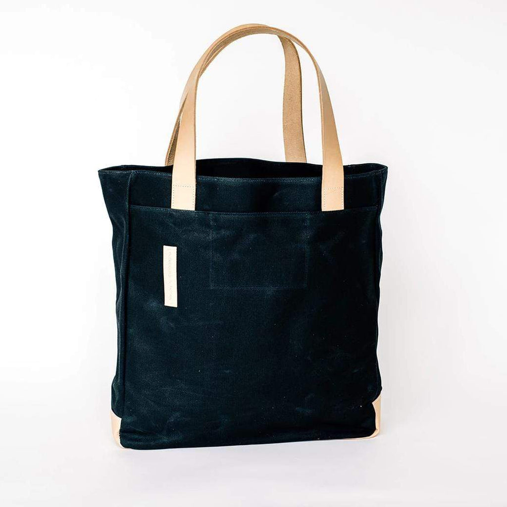 Black Wax Canvas Everyday Bag - The Classic