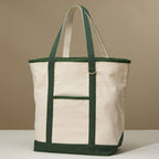 Large Classic Canvas Boat Tote