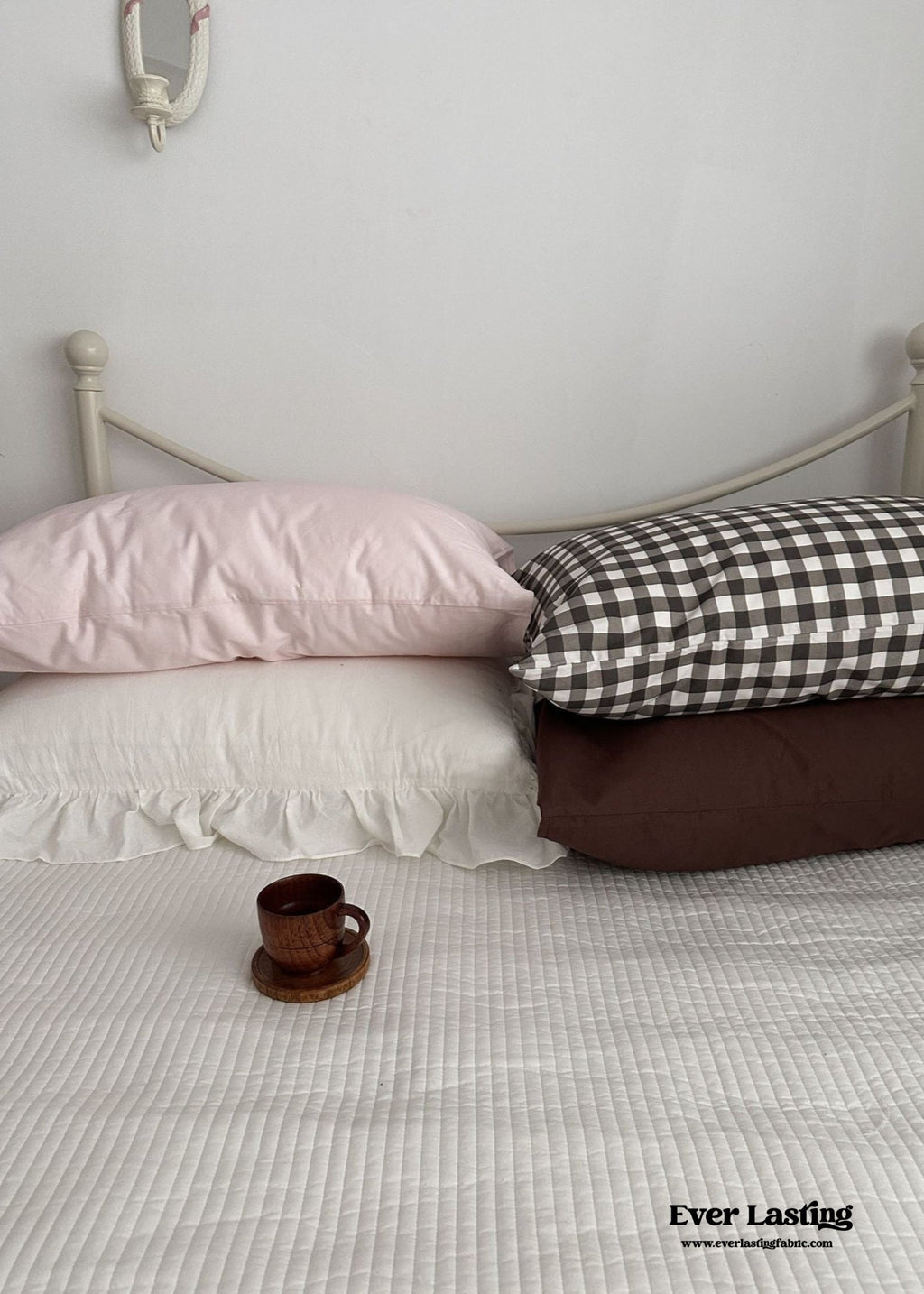 Ella Pure Cotton Pillowcases / Gingham