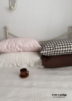 Ella Pure Cotton Pillowcases / Gingham