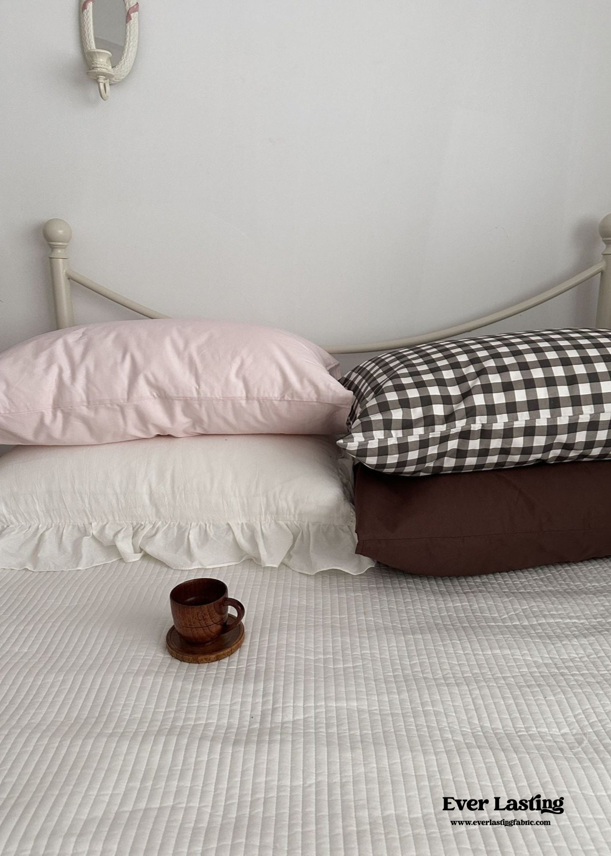 Ella Pure Cotton Pillowcases / Gingham