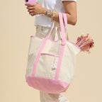 Large Classic Canvas Boat Tote