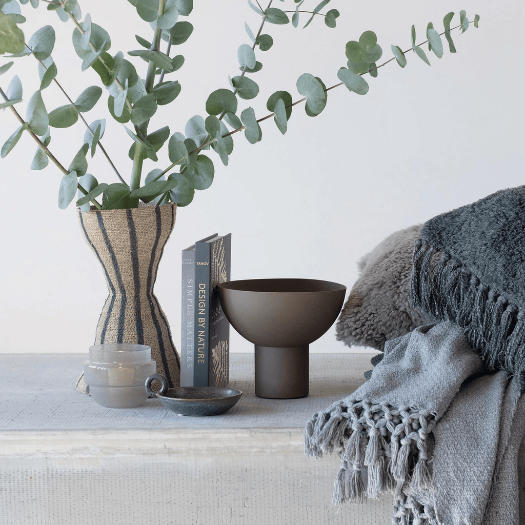 Brandi Metal Footed Bowl