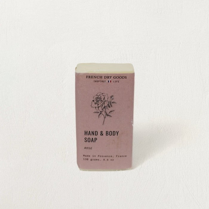 Solid Hand & Body Soap, Rose Scent