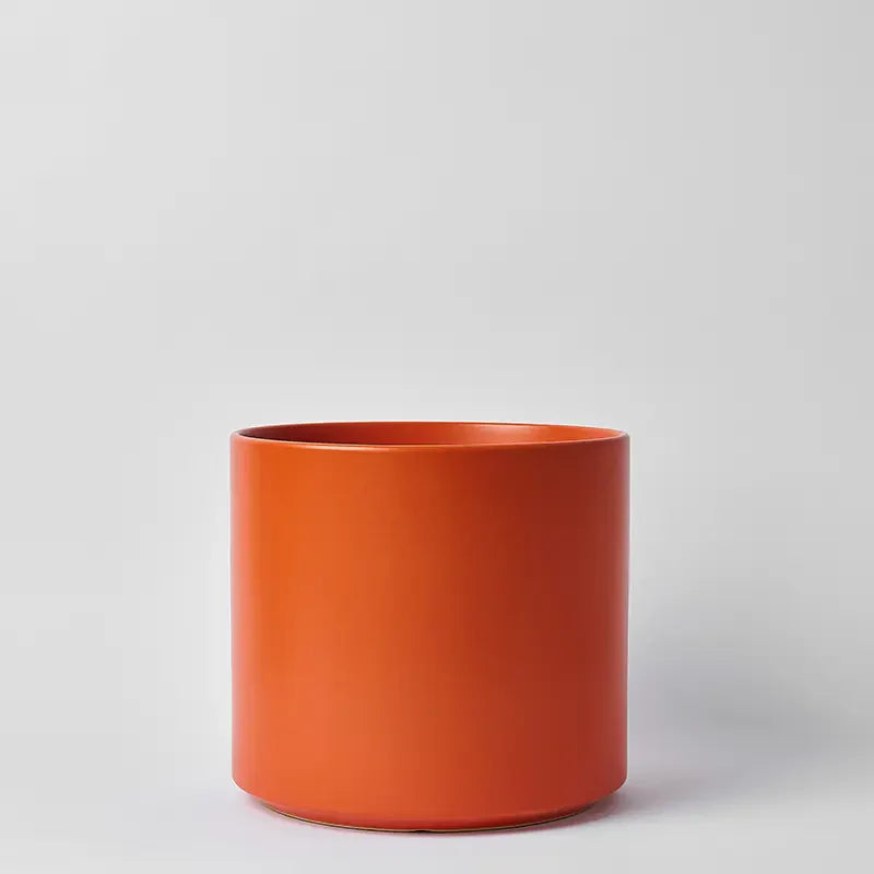 Solid Goods Ceramic Cylinder– With or Without Mahogany Stand