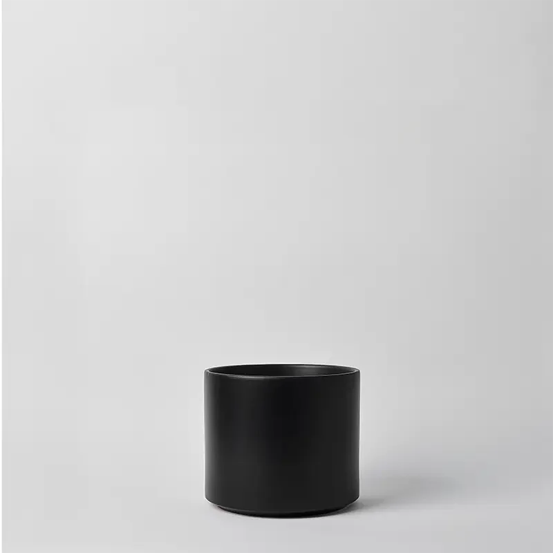 Solid Goods Ceramic Cylinder– With or Without Mahogany Stand
