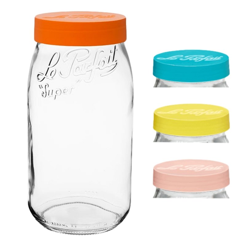 Le Parfait Screw Top Jars