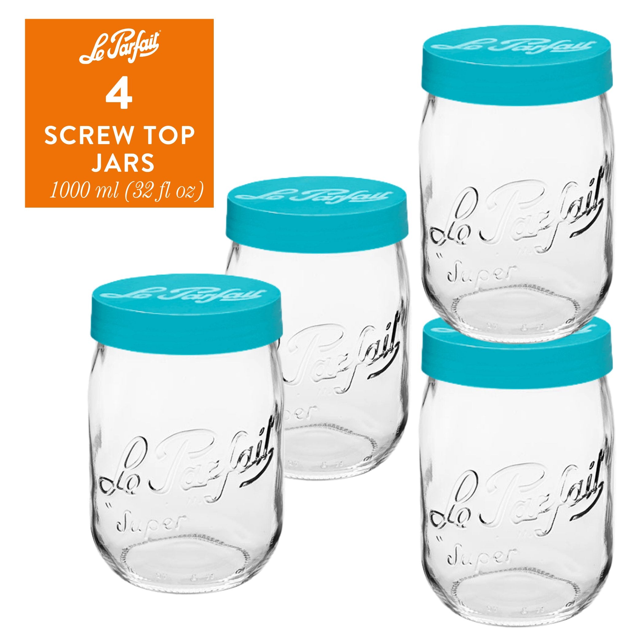 Le Parfait Screw Top Jars