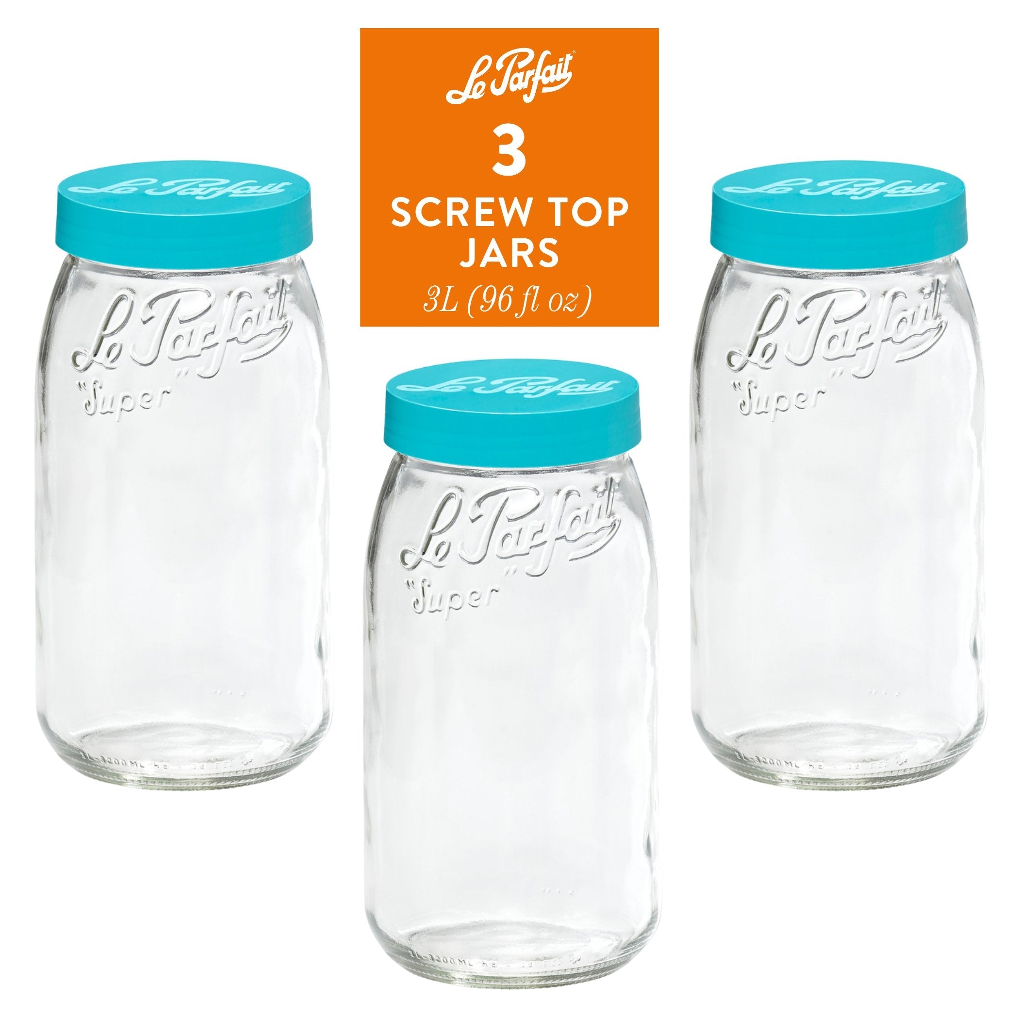 Le Parfait Screw Top Jars