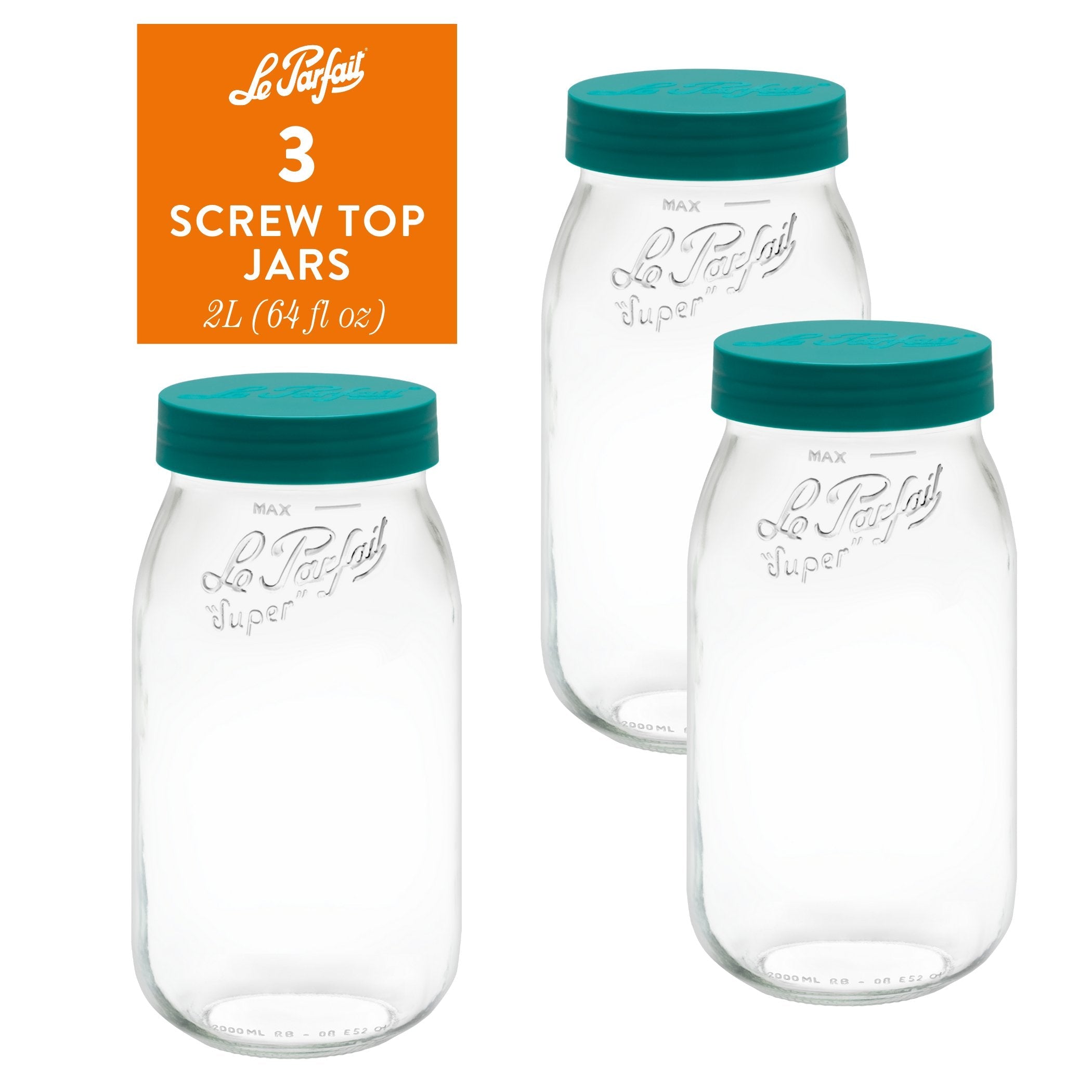 Le Parfait Screw Top Jars