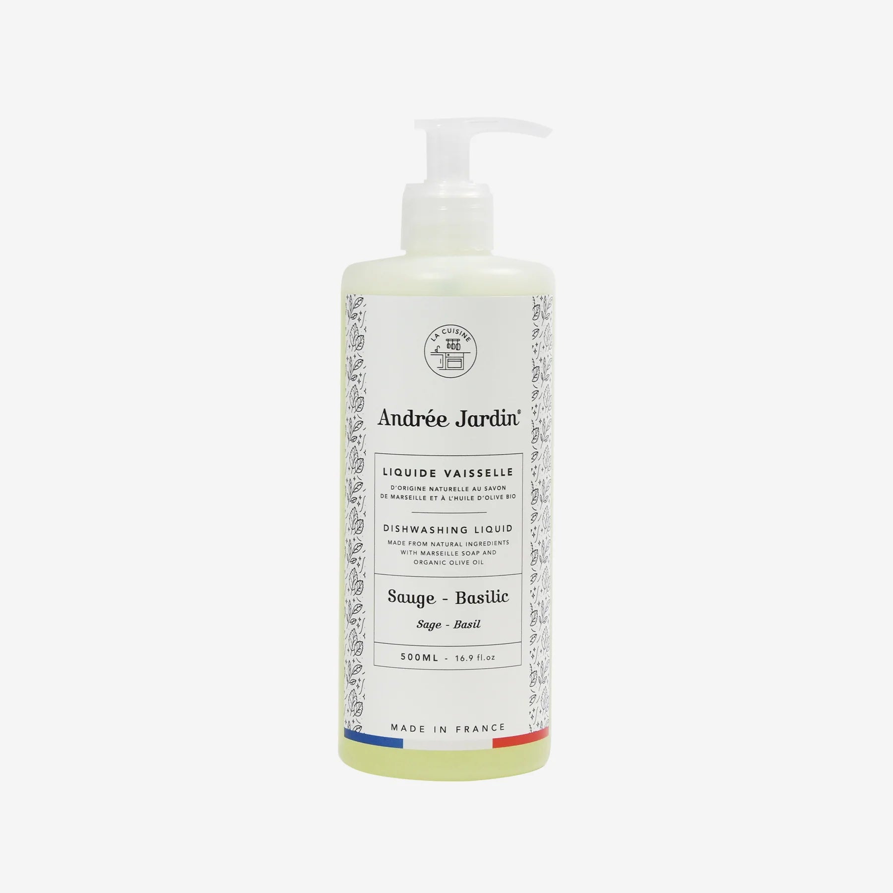 Andre Jardin Solid Dish Washing Soap - Sage Basil