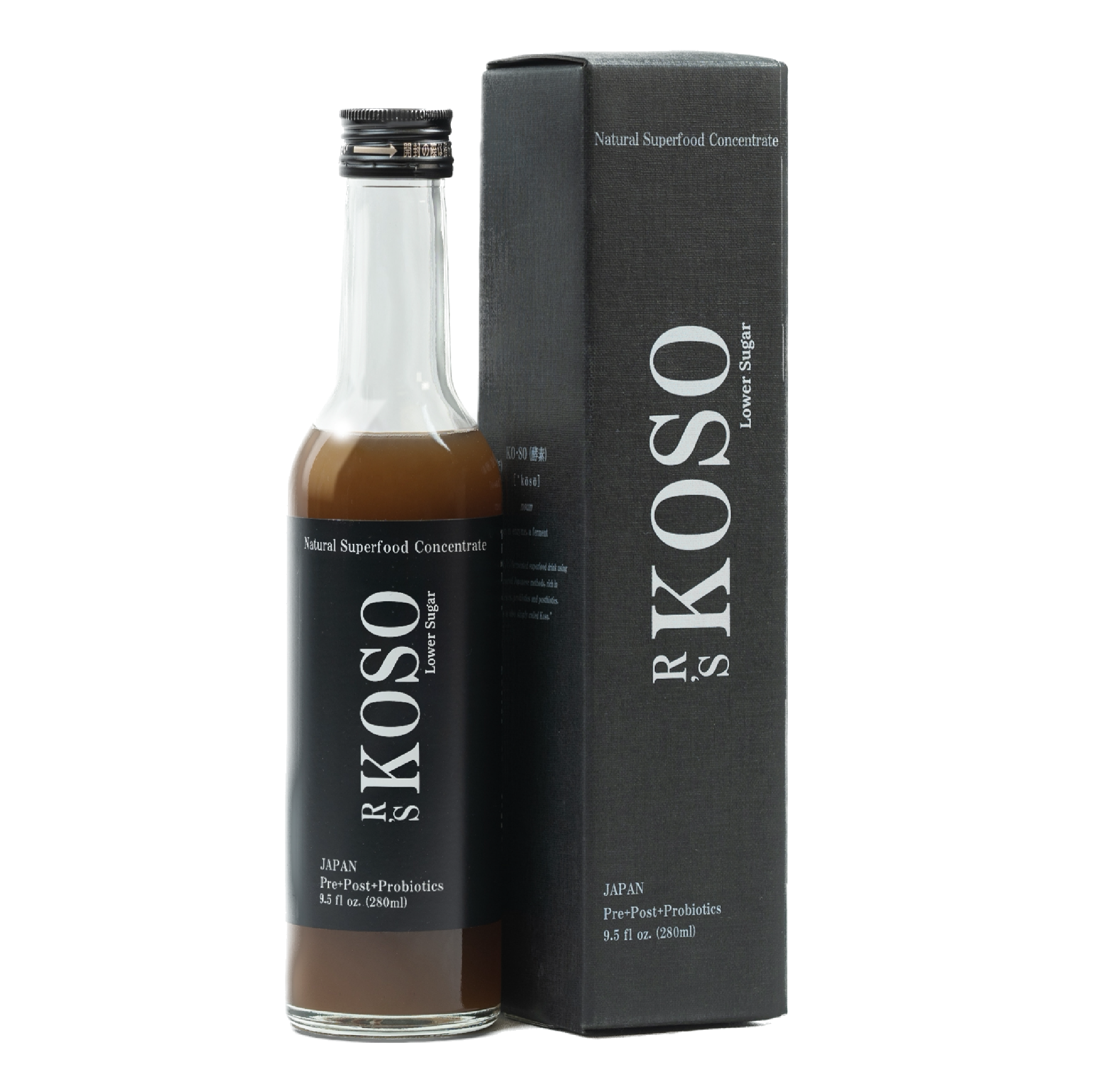 R's KOSO Lower Sugar - Japanese Postbiotic Drink (280ml / 9.5oz)